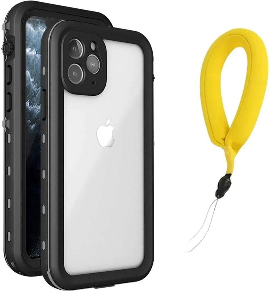 BDIG Custodia iPhone 12 Mini Impermeabile, IP68 Certificato Waterproof Cover Slim Antiurto Antineve Antipolvere AntiGraffio Subacquea Caso Full Protezione Impermeabile Custodia per iPhone 12 mini 5.4