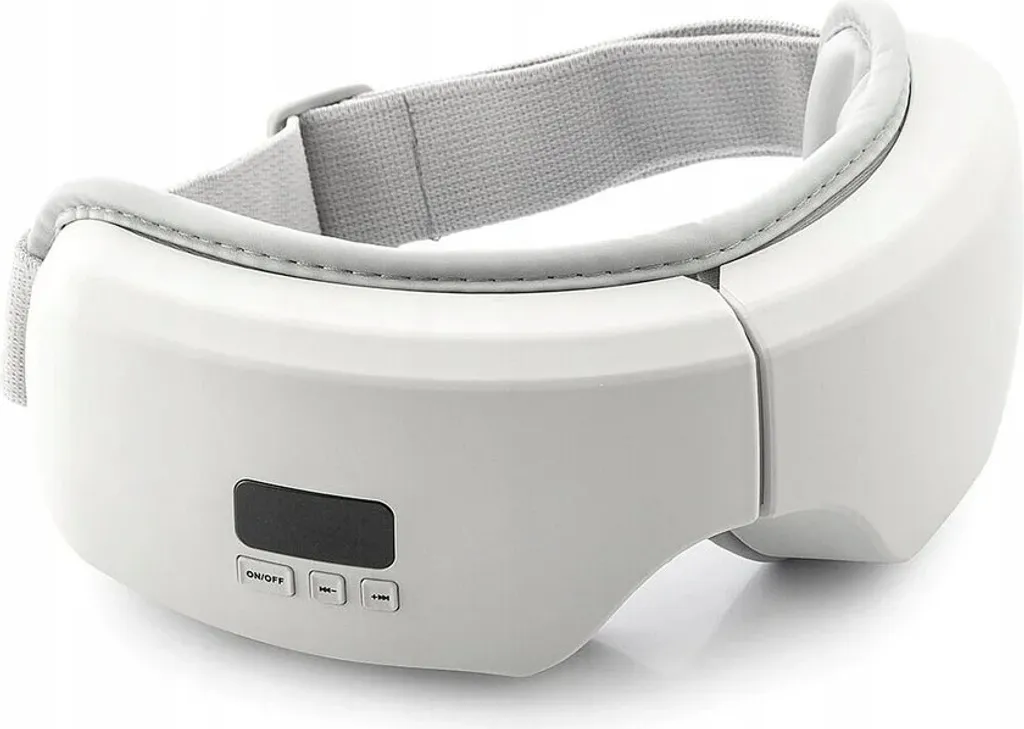 Masque de Massage Oculaire Chauffant - Appareil de Relaxation Bluetooth
