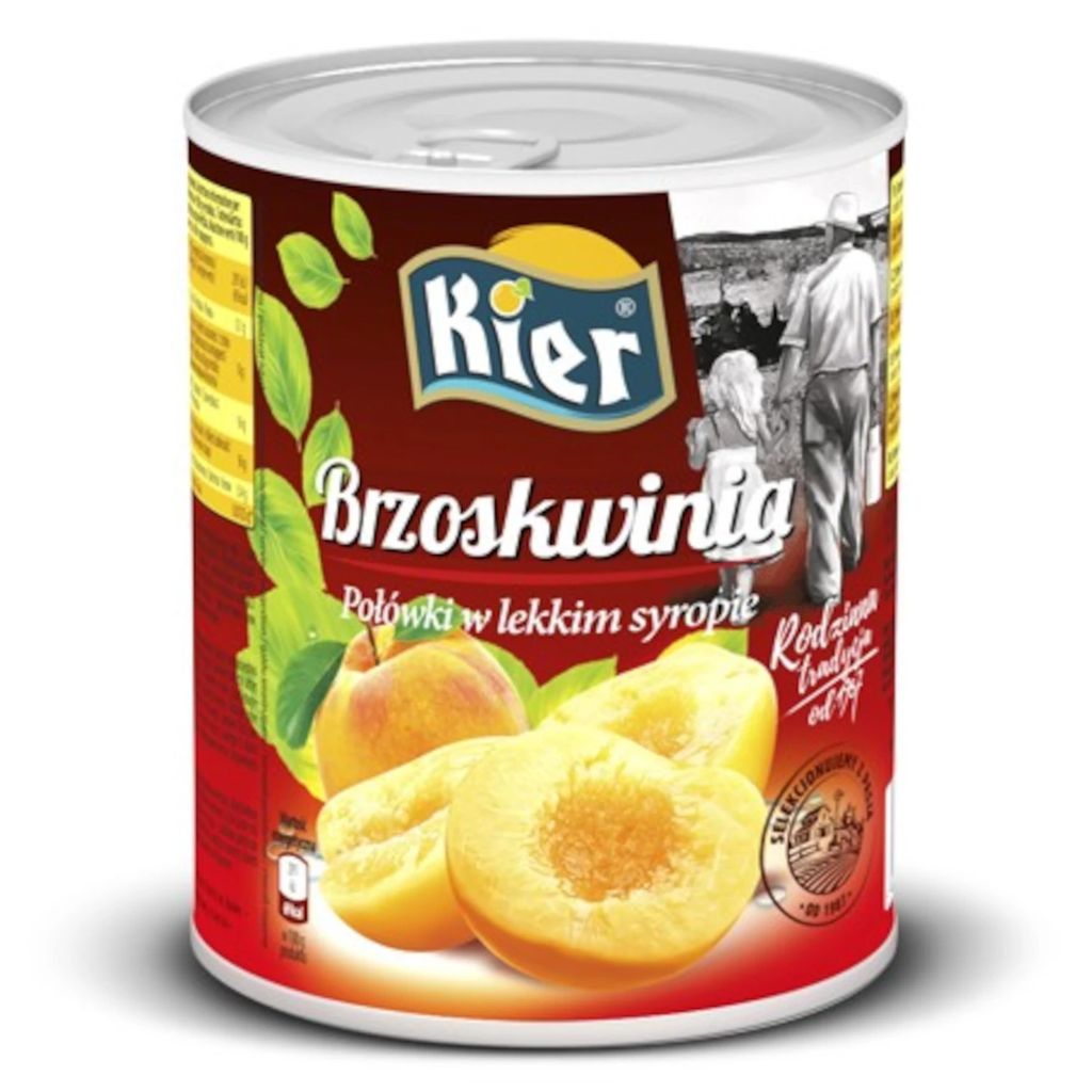 Pfirsichhälften in Sirup 820g/480g
