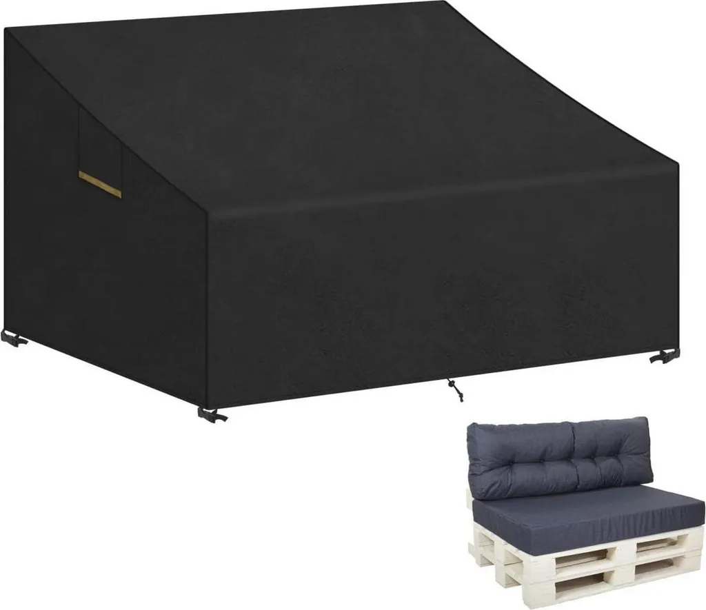 Copertura VANSHEIM Divano Pallet 130cm | Impermeabile e Antivento