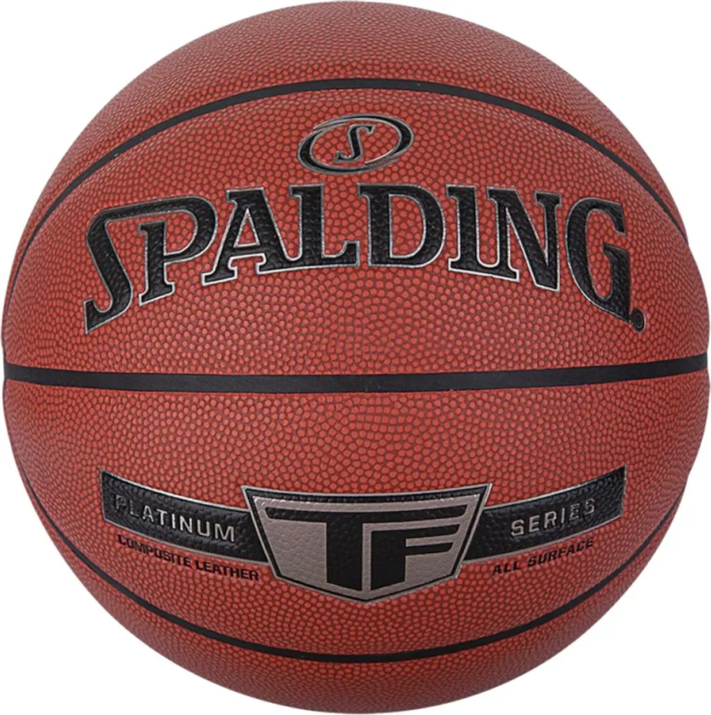Ballon de Basket Spalding Platinum TF 76855Z Taille 7 Coloris Marron