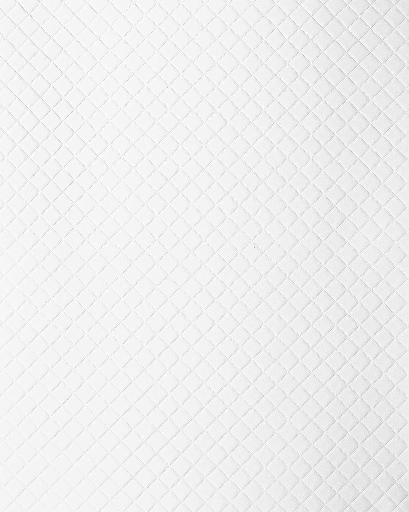 WallFace 15041 ROMBO Wandpaneel Leder Design Karo Wandplatte weiß matt | 2,60 qm