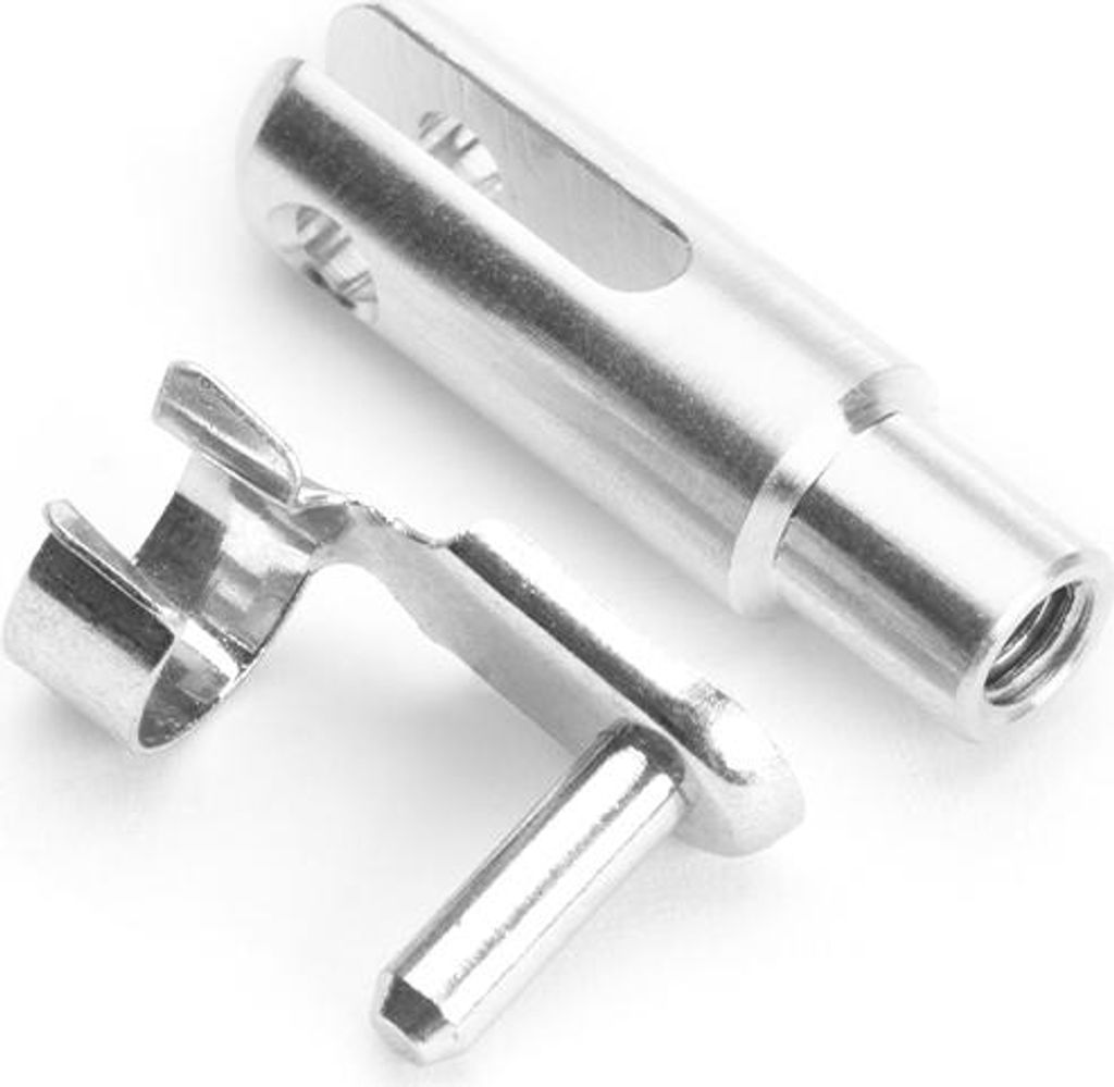 Kavan Alu-Gabelkopf M4 mit 4 mm Federklappbolzen, 1 Stï¿1/2ck