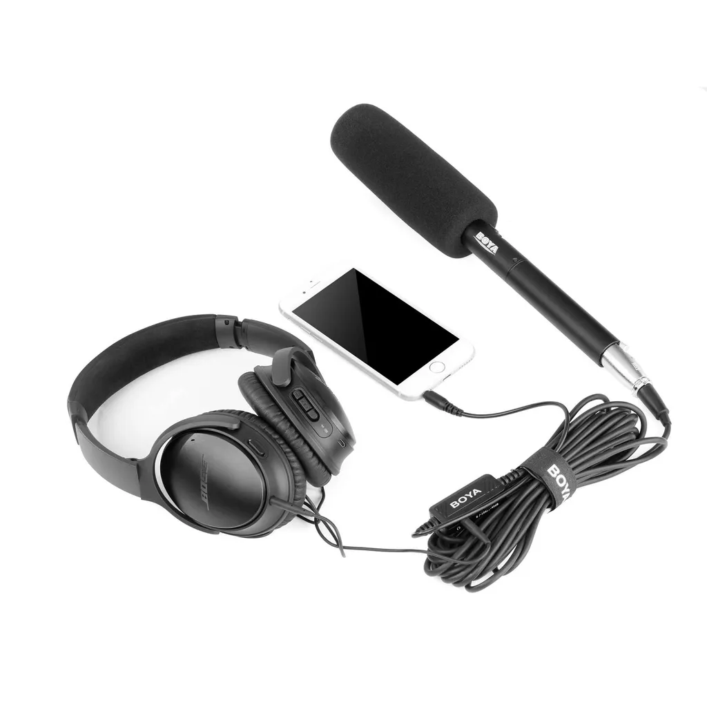 Comment brancher un micro XLR sur iPhone ou Android ? Boya BY-BCA6 3,5mm