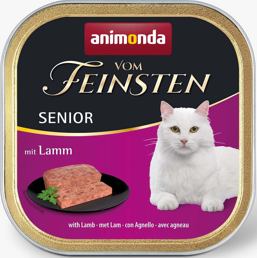 animonda Vom Feinsten Senior mit Lamm, Senior, Lamm, 100 g Produktbild 