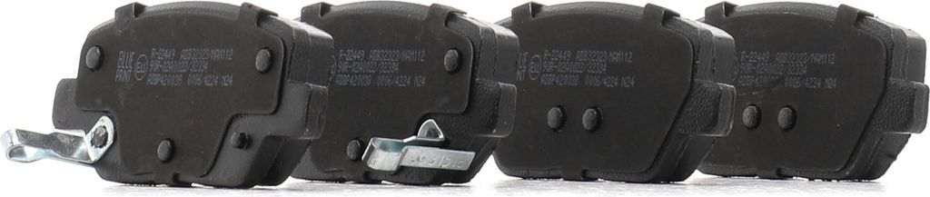 BLUE PRINT Bremsbeläge Satz Hinten für FIAT TIPO Kombi (356) ADBP420038