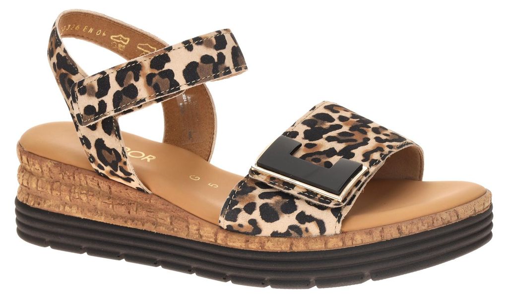Gabor 82.700 Damen Sandalette - Riemchen Sandalen braun NEU