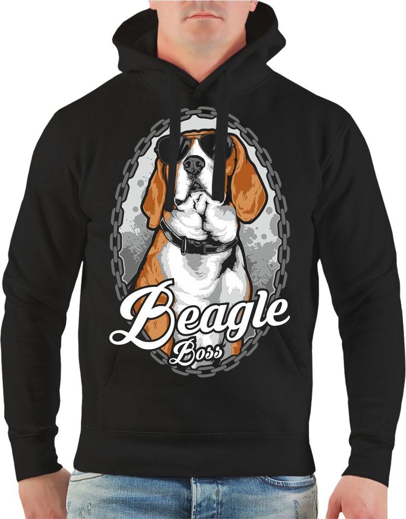 Herren Kapuzenpullover Beagle SOMMER