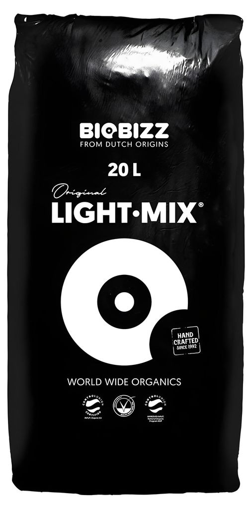 BioBizz Light-Mix 20L Growerde leicht gedüngt Indoor & Image du produit 