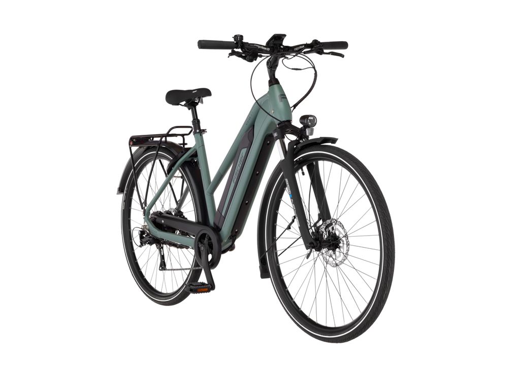FISCHER E-Bike Trekking VIATOR 2.1 Active, Rahmenhöhe 45 cm, Akku 459 Wh, Heckmotor, Kettenschaltung