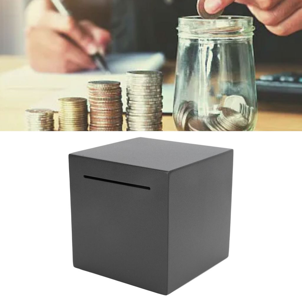 Skywin Pot à Monnaie En Verre Pour Adultes, Grand Pot à Monnaie, Tirelire Pour Ranger Des Pièces De Monnaie Et De La Monnaie