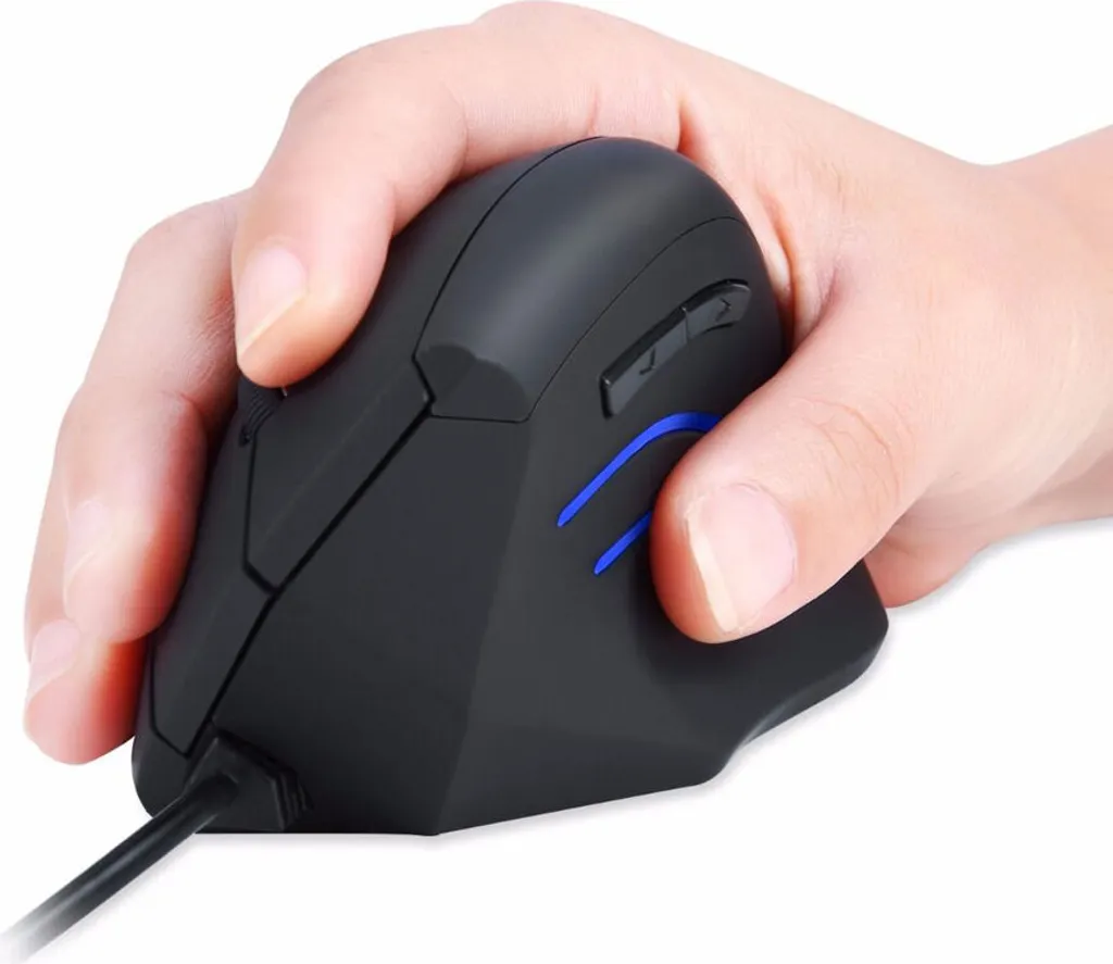 Souris Programmable Ergonomique Perixx PERIMICE-508 II Capteur Optique USB