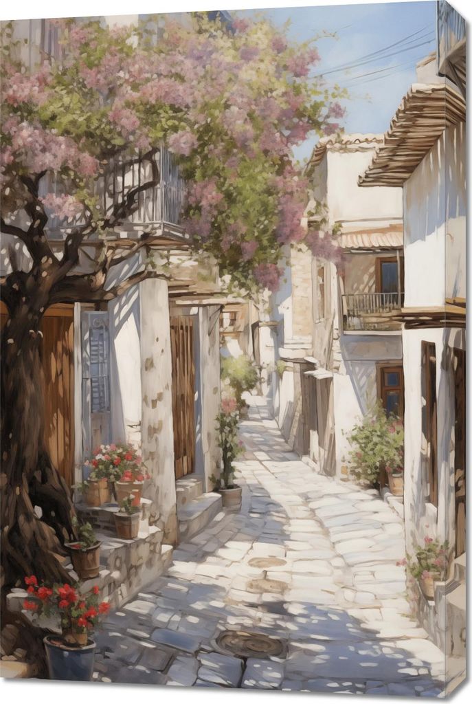 Bild 60x90cm Charme der Altstadt