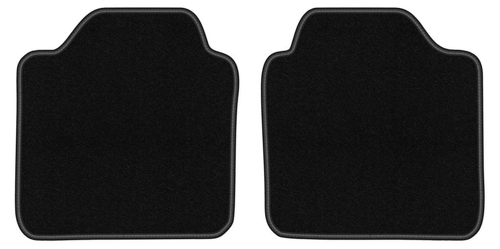 Velours-Fußmatten Hinten für BMW 3 F34 2013-2020 (Gran Produktbild 