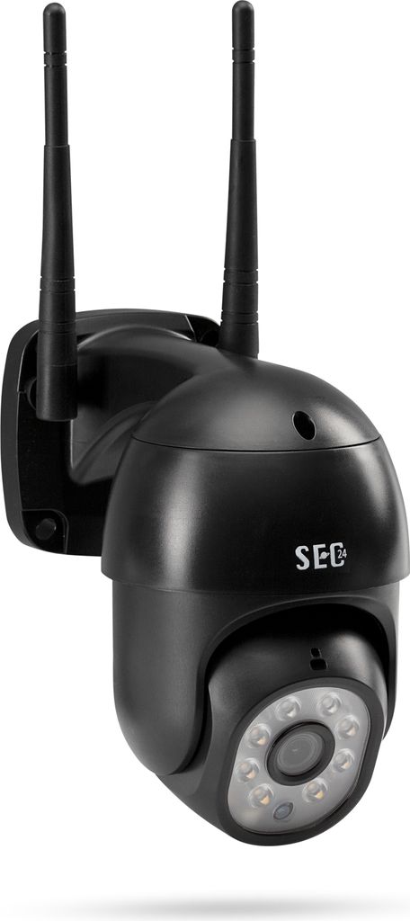 SEC 24 Überwachungskamera Aussen WLAN PTZ ,Outdoor Kamera Überwachungs 1080P, Mit Bewegungsmelder,Sirenen-Alarm,Farb-Nachtsicht, 2-Wege-Audio, Sc...