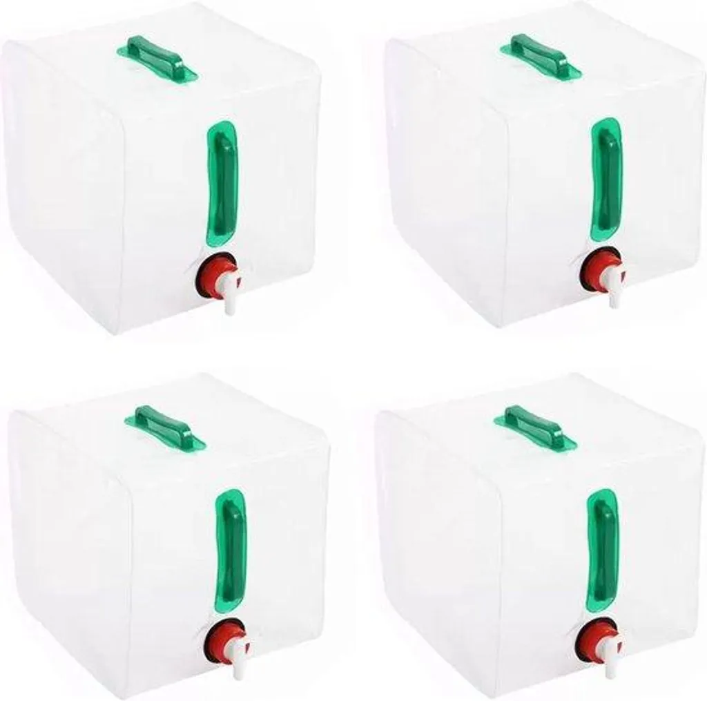 Fontaine à eau de camping anti-fuite sans BPA pour réserve d'urgence