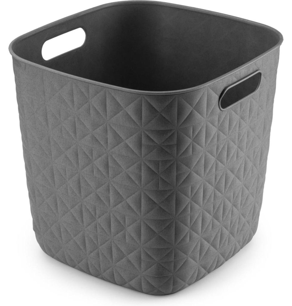 Curver Softex Aufbewahrungskorb Würfel Anthrazit