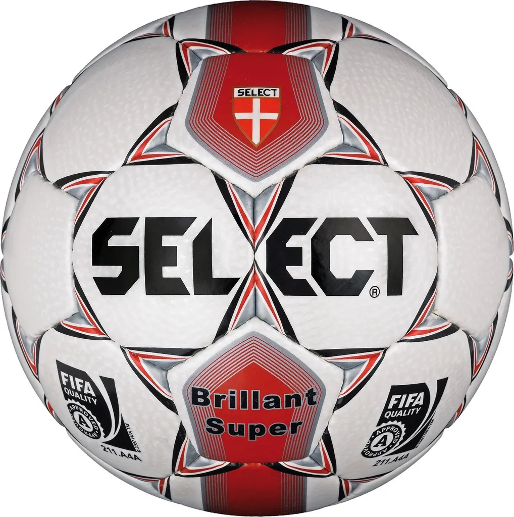 Ballon de foot de compétition Select Brillant Super Po Rouge Sport