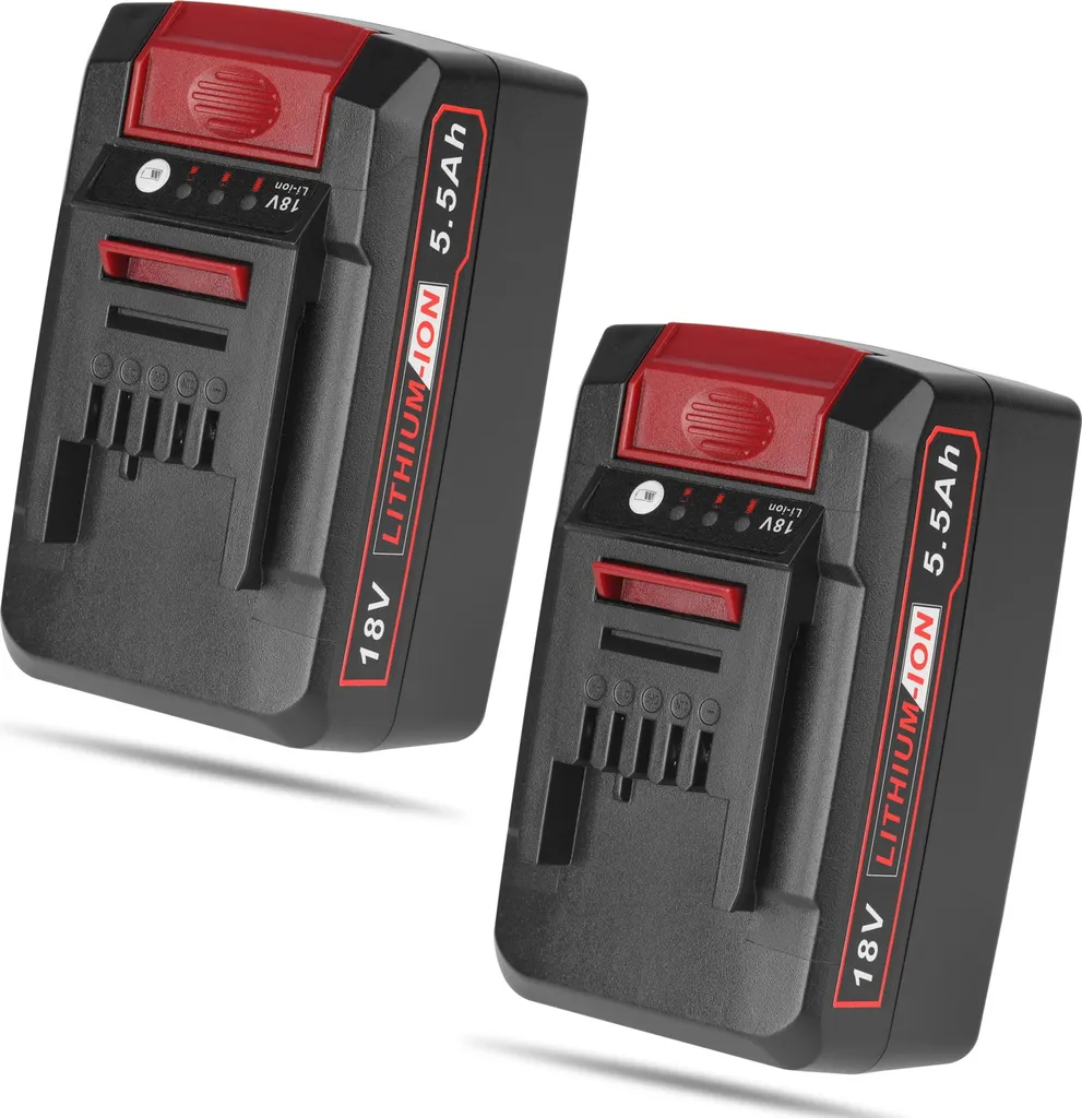 Batterie 18V 5.5Ah Einhell pour bricolage intensif et jardinage lot de 2