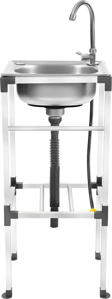 Lavello in Acciaio Inox Indipendente 42x37 cm | Soluzione per Ristorante