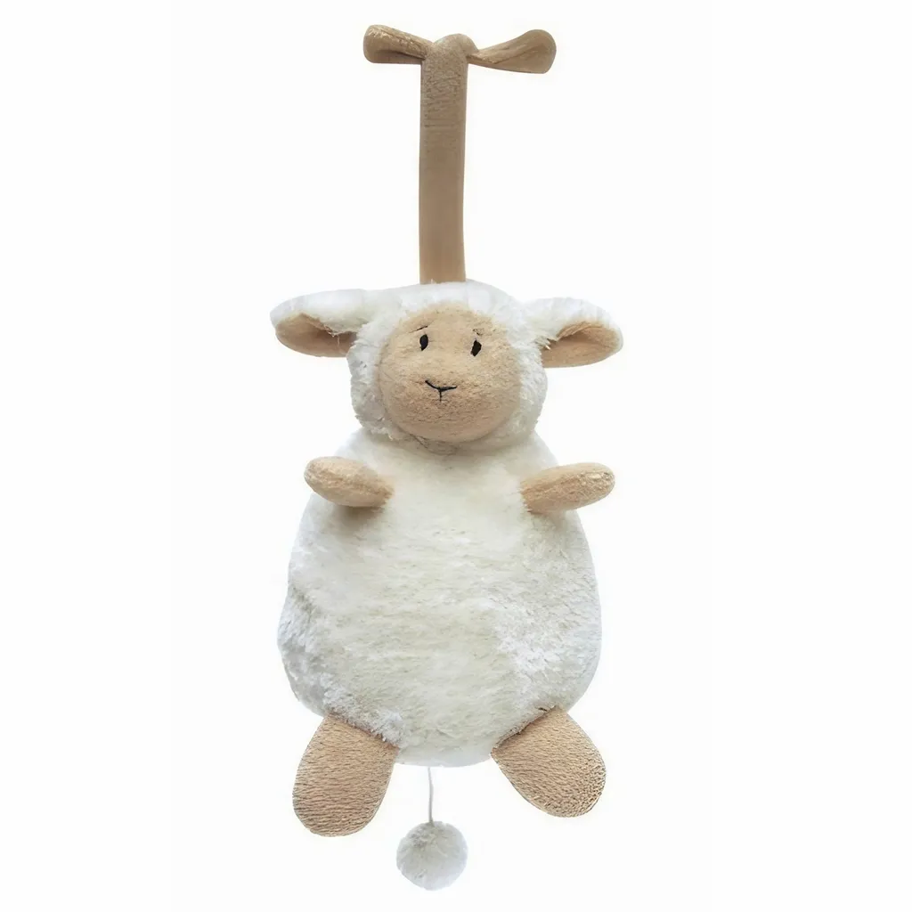 Agneau Lammy Happy Horse Musical Peluche Douce pour Sommeil de Bébé