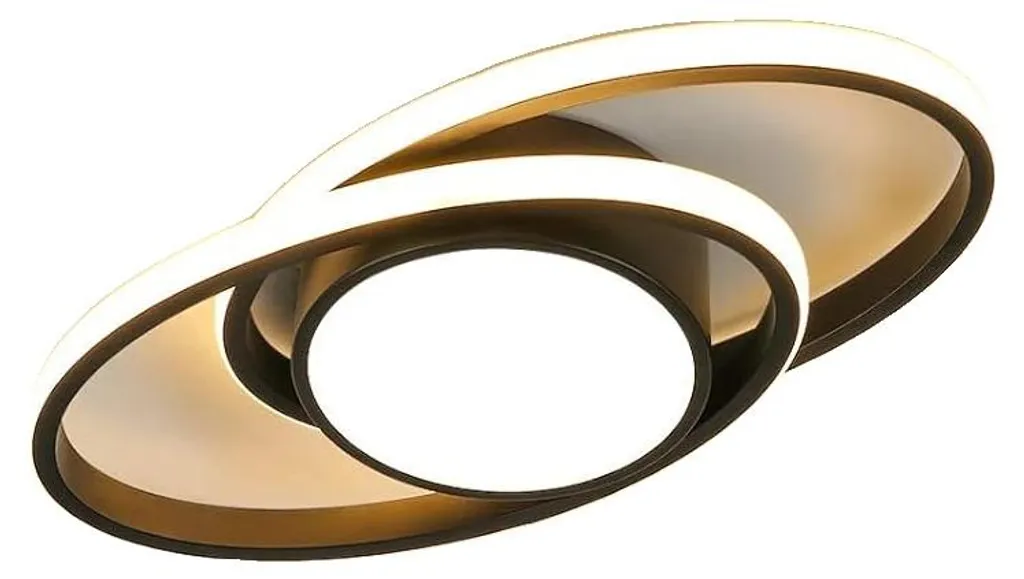 Luminaire de plafond LED moderne 32W plafonnier design pour salon
