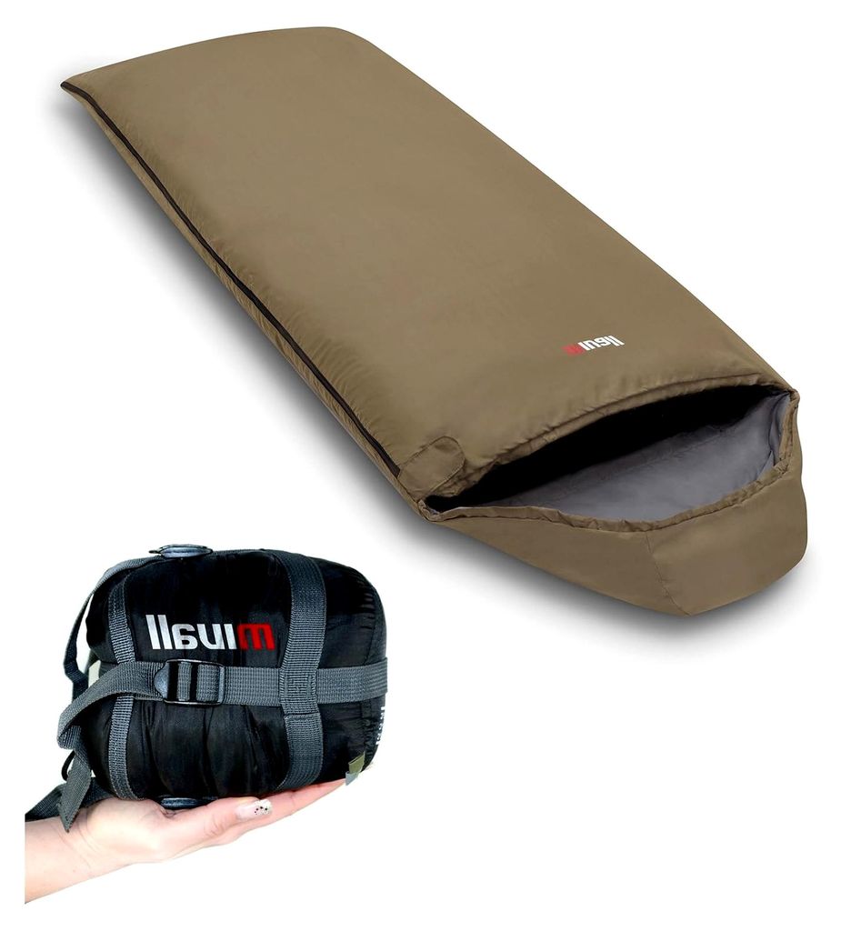 Deckenschlafsack, ultraleicht mit kleinstem Packmaß für Reisen und den Sommer
