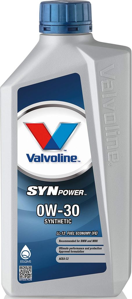 VALVOLINE 1 Liter Motoröl SYNPOWER LL-12 FE 0W30 SW