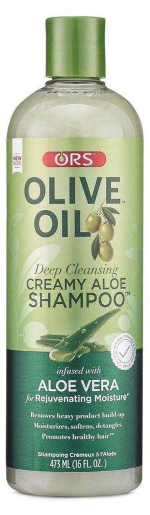 ORS Olivenöl-Shampoo mit Aloe Vera, cremig, 473 ml