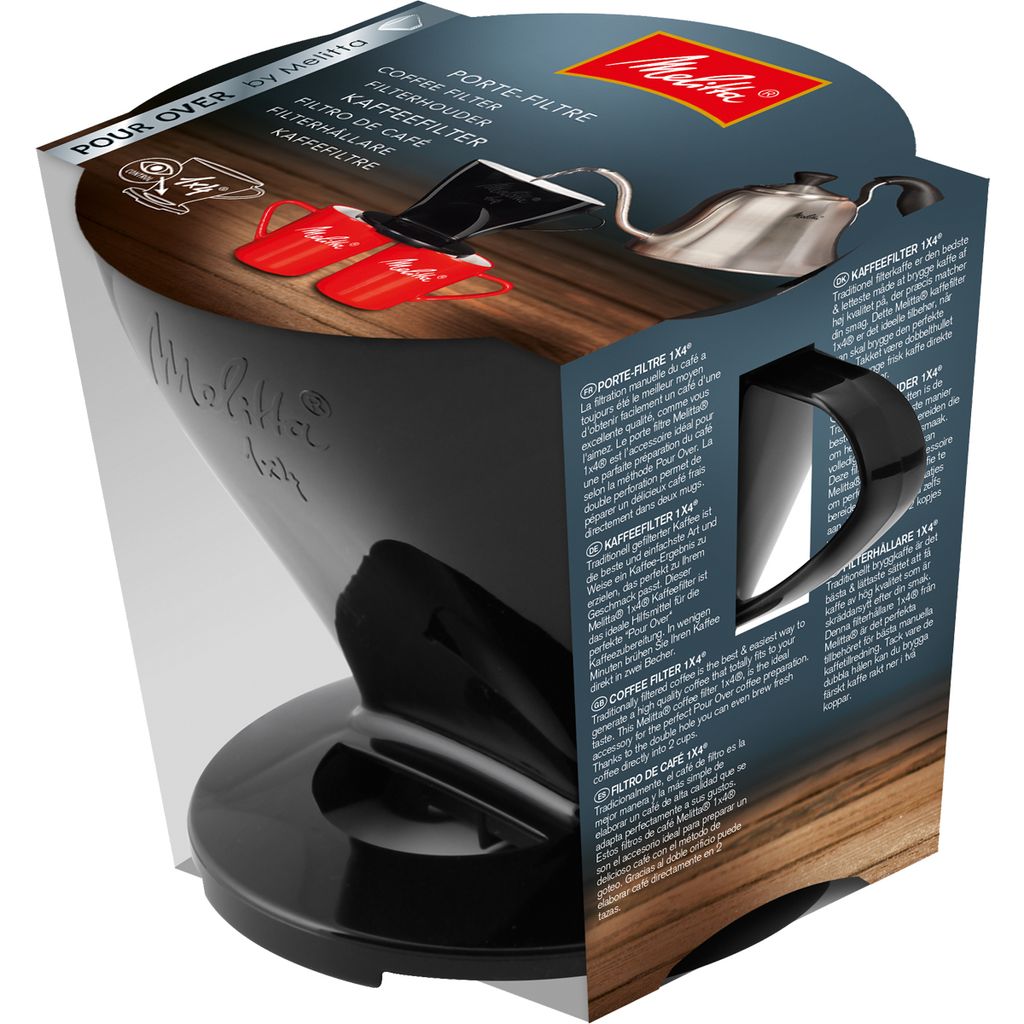 Kávový filter Pour Over 1x4 Standard black Obrázok produktu