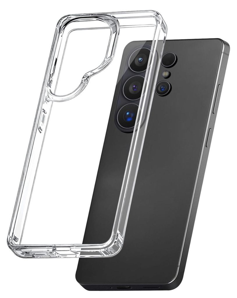 Handy Hülle für Samsung Galaxy S26 Ultra Handyhülle Case Cover Bumper Backcover Schutzhülle Farbe: Transparent