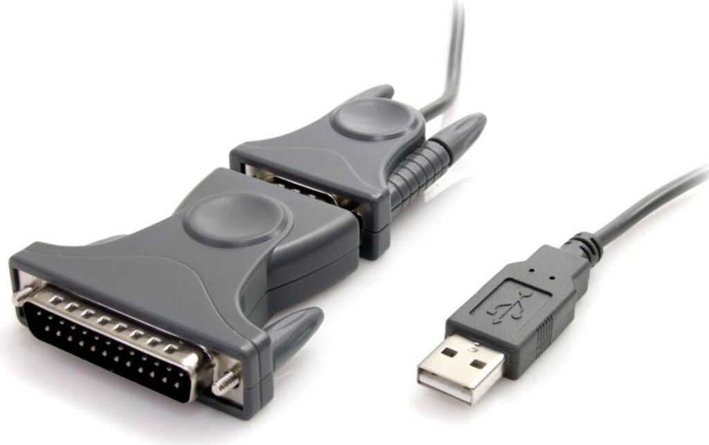 StarTech.com ICUSB232DB25, Šedá, 0,9 m, USB Typ-A, DB-9, Obrázok produktu 