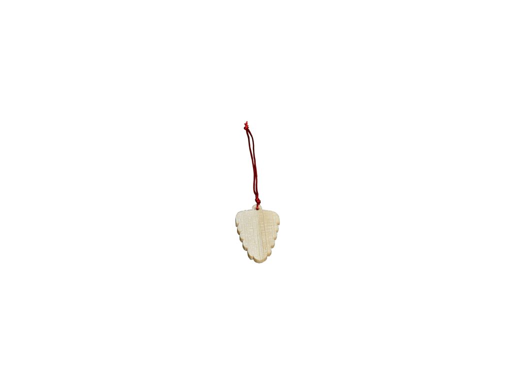 Baumbehang Spaltholz Zapfen BxTxH= 6,5x0,5x3,5cm NEU