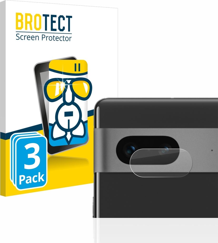 3x BROTECT Schutzglas für Google Pixel 7 (NUR Kameraschutz) Produktbild 