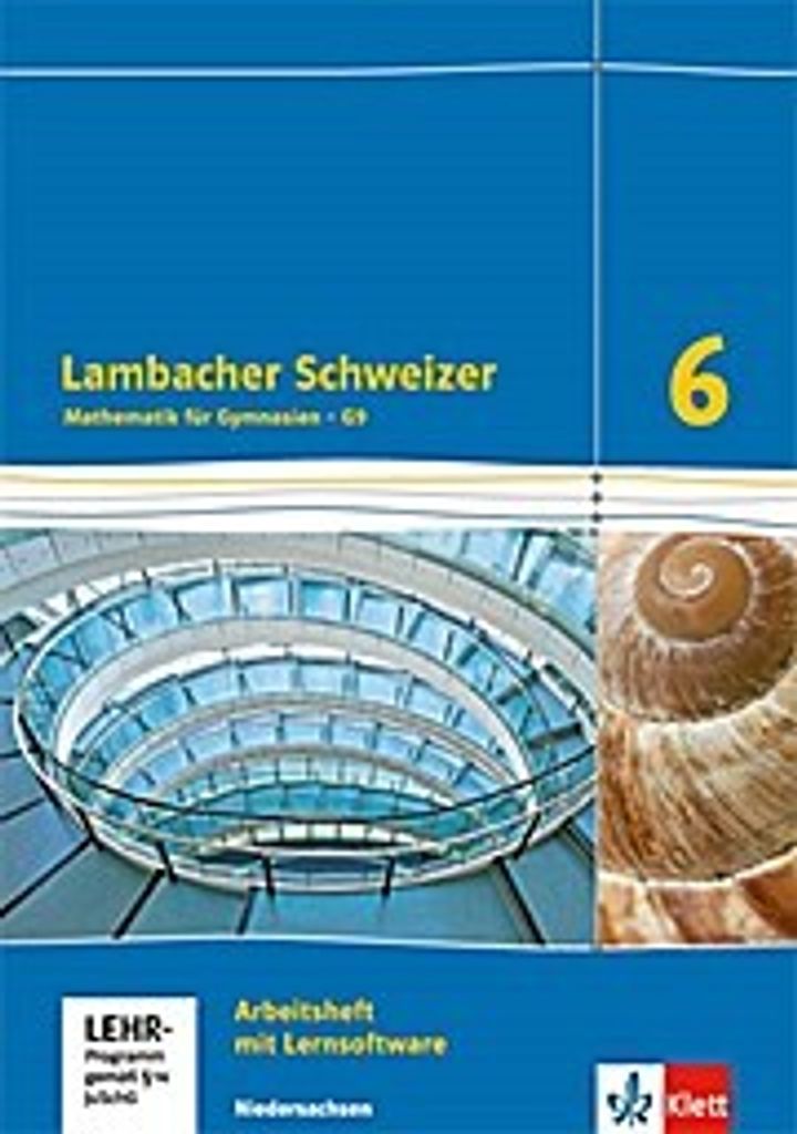 Lambacher Schweizer Mathematik 6 - G9. Ausgabe Niedersachsen: Arbeitsheft plus Lösungsheft Klasse 6 (Lambacher Schweizer. Ausgabe für Niedersachs...