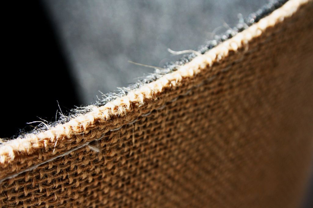 Holzkorb / Kaminholzkorb Lienbacher Jute natur / Filz grau Produktbild 5