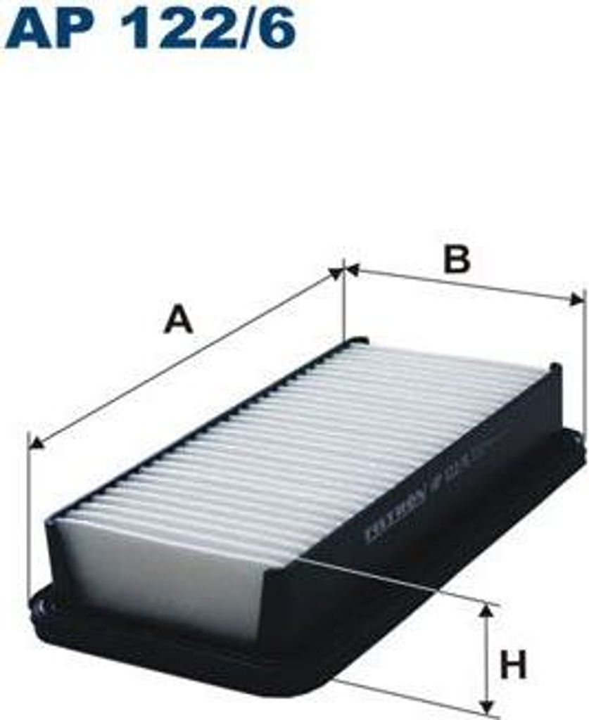 FILTRON AP 122/6 Luftfilter OE 281131G100 kompatibel mit Rio, Accent