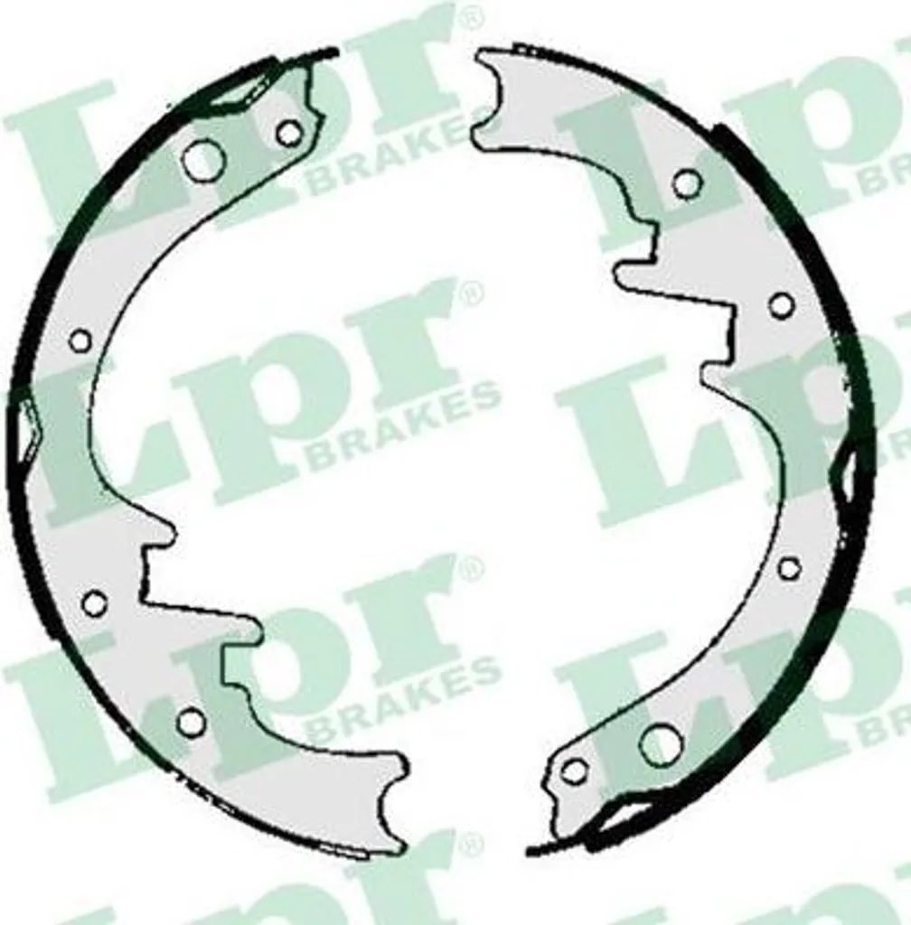 LPR 06010 Ganasce Freno Premium per Jeep Wrangler OE J8133818