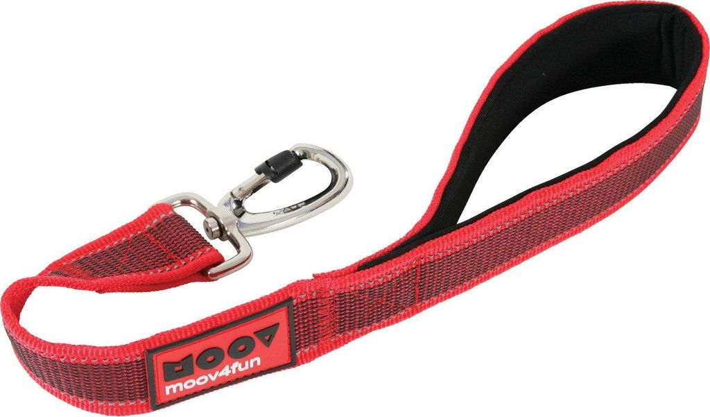 ZOLUX Hundeleine MOOV - rot - 25 mm 120 cm
