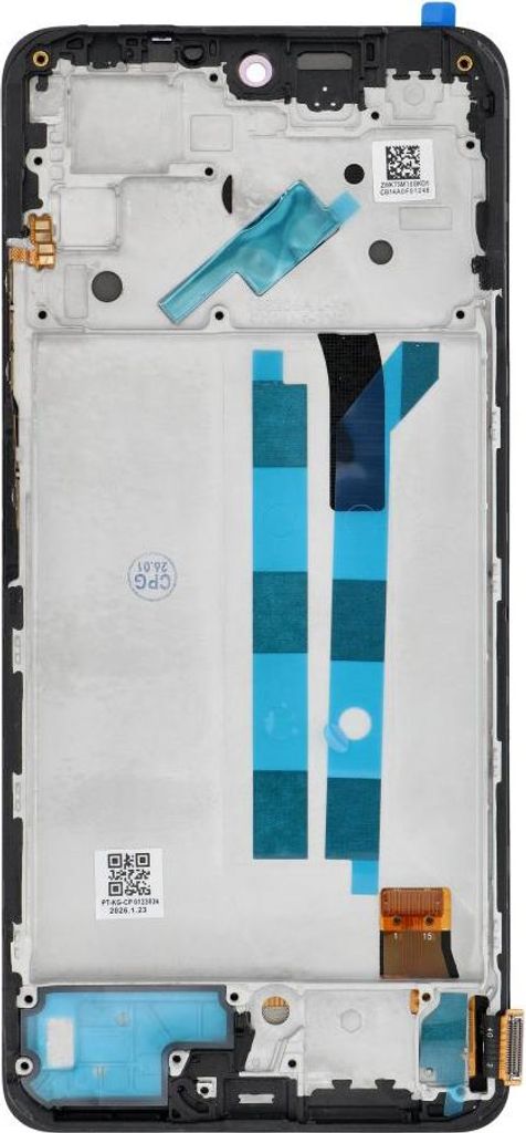 FixCell LCD Display passend für REDMI NOTE 12 PRO 4G HARD OLED with frame