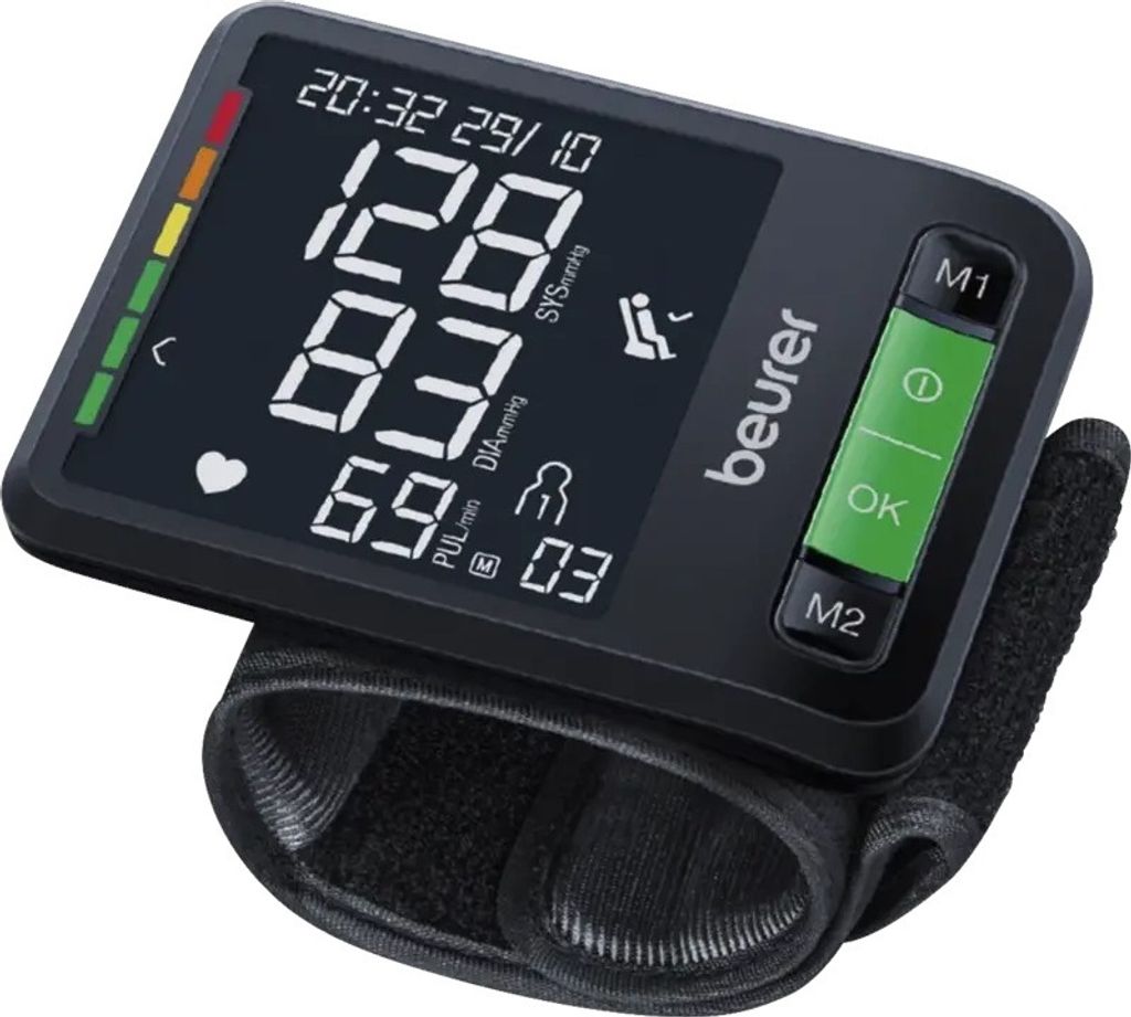 beurer BC 87 Bluetooth Handgelenk-Blutdruckmessgerät