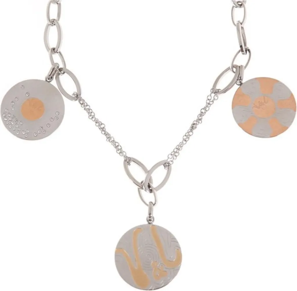 Gioielleria V&L VJ0196GA Collana Acciaio Silver - Qualità e Durata
