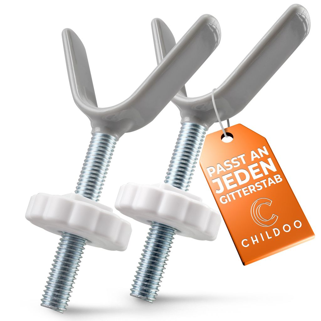 CHILDOO Y-Spindeln für Treppenschutzgitter - Ideal zur Produktbild 