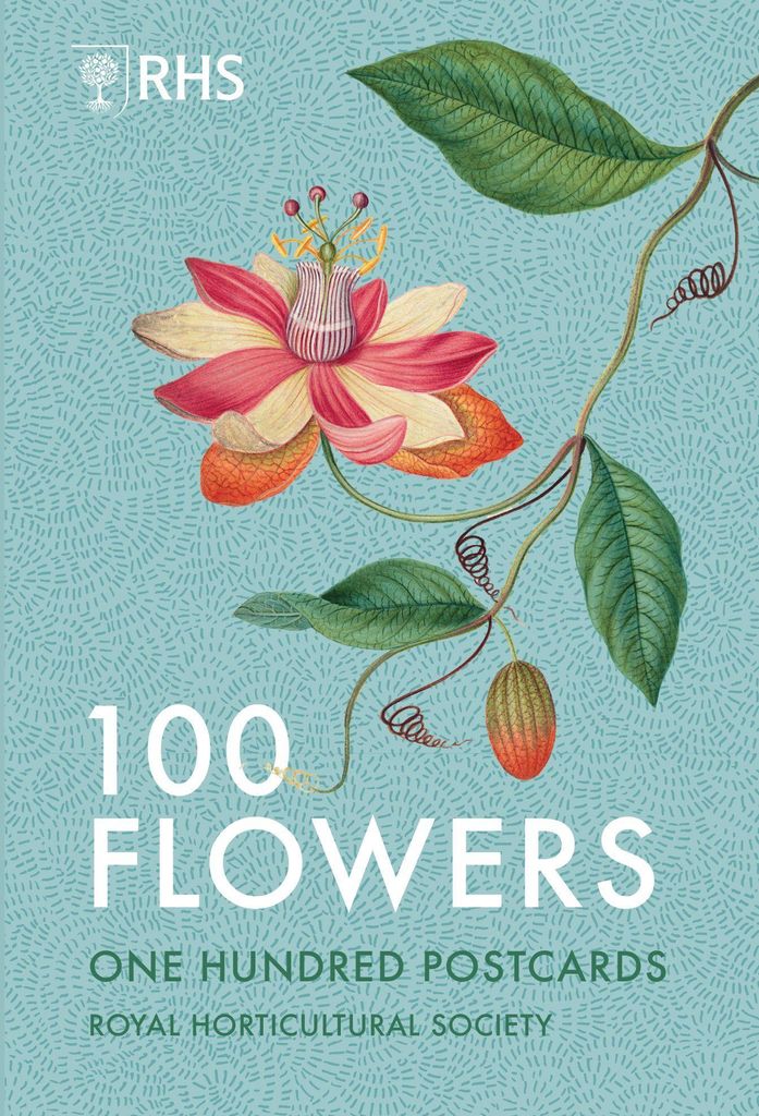 Royal Horticultural Society: 100 Postkarten mit botanischen Blumengemälden