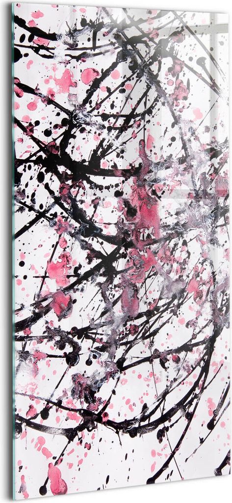 Designer Glasbild - Wandbild - Glas Bild - 60x120 cm - Abstraktion