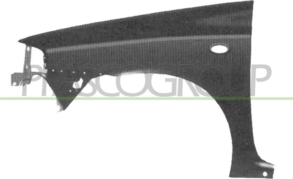 Remplacer l'aile avant gauche de Fiat Punto avec PRASCO OE 7733462 Neuve