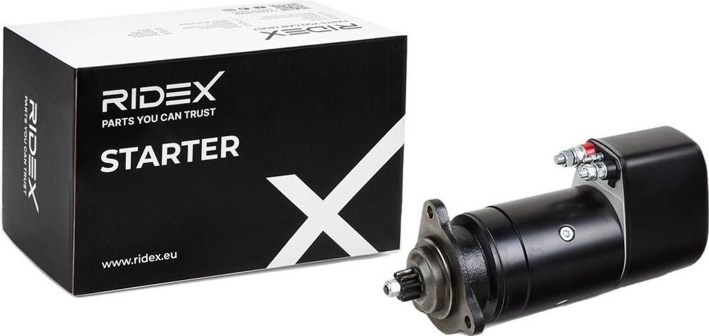 RIDEX 2S0548 Starter Anlasser 6,60kW passend für MERCEDES-BENZ Citaro (O 530) 24V LKW