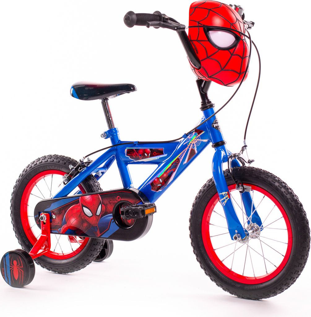 Rower dziecięcy Disney SPIDER MAN 14 cali niebieski dla Zdjęcie produktu 