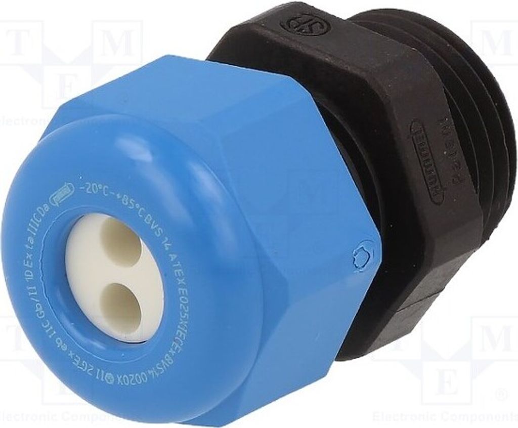 1x Kabelverschraubung mehrloch M16 Mat: IP68 1,5 3mm 1.581.1601.52 n