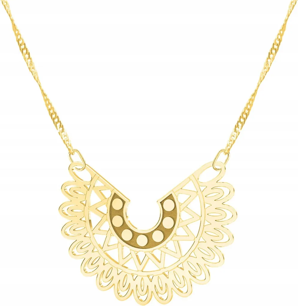 EDELIND Catenina modello Singapore Donna in oro giallo,8 carati 333, largh. 1,8 mm, p. 2.1 g, lungh. 42 cm, con chiusura a blocco d'anello elastico, marchio di garanzia made in Germany